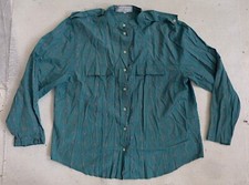 Welcome To Atomic City Paris chemise créateur ample fluide col Mao Made France