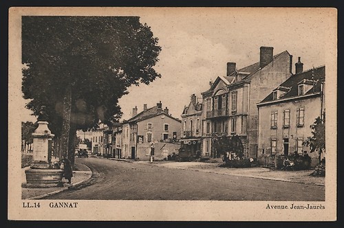 Cpa gannat avenue - cpa,