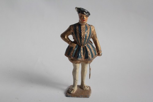 Ancienne figurine plomb - plomb, creux