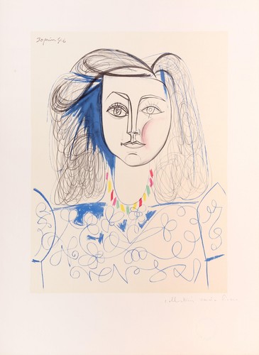 Pablo picasso portrait de - portrait,
