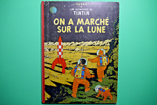 BD TINTIN , ON A MARCHE SUR LA