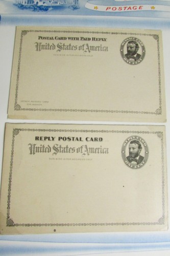 Stamps postal card - stamps, and