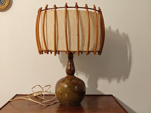 Lampe céramique abat - en, et