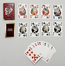 Strip Poker - Caricature Érotique Cartes À Jouer Jeux De Cartes