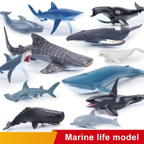 Figurines mammifères marins