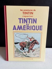 Mini BD Tintin - Tintin en Amérique / Fac similé Noir et Blanc