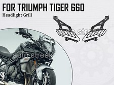 Grille De Phare VENATOR Noire Compatible Avec Triumph Tiger 660