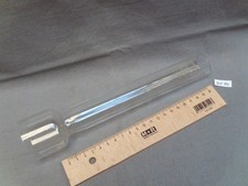 verre de lampe à pétrole en cristal base Ø 51,5 mm Kosmos 14"' France (DG86)