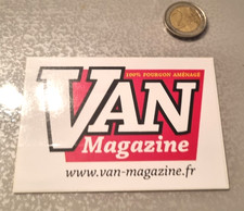 Autocollant/Sticker VAN