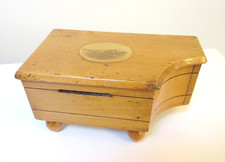 Antique Mauchline Ware Spinet
