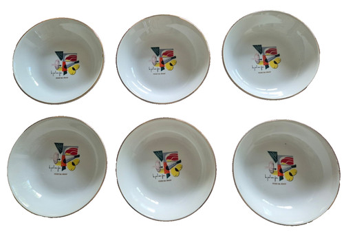 Assiettes creuses digoin - creuses,