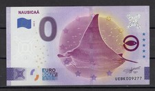 Billet touristique Euro souvenir 0 Euro Nausicaa la raie 2023