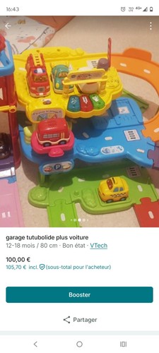 Garage tut bolide - tut,