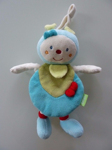 Doudou plat livre babysun - plat,