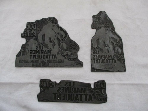 Plaque imprimerie cinema film - plaque,