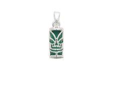 Pendentif Tiki Polynésien