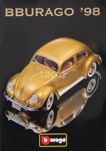 Catalogue burago 1998 - burago,