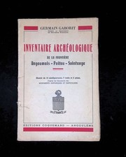 Gaborit, Inventaire archéologique de la frontière Angoumois Poitou Saintonge ENV