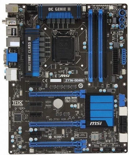 Carte mère msi z77a - msi, lga