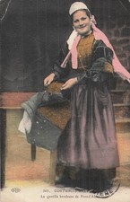 CP BRETAGNE BRODEUSE DE