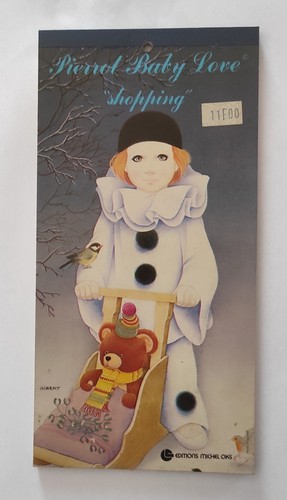 Vintage carnet pierrot baby - vintage,
