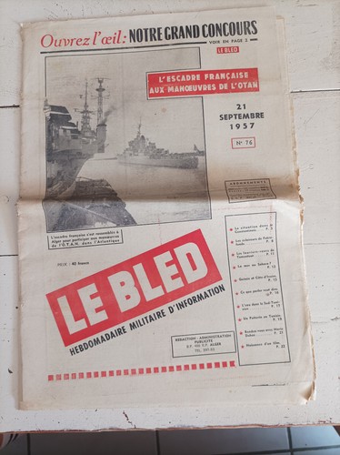 1957 journal bled - journal, le