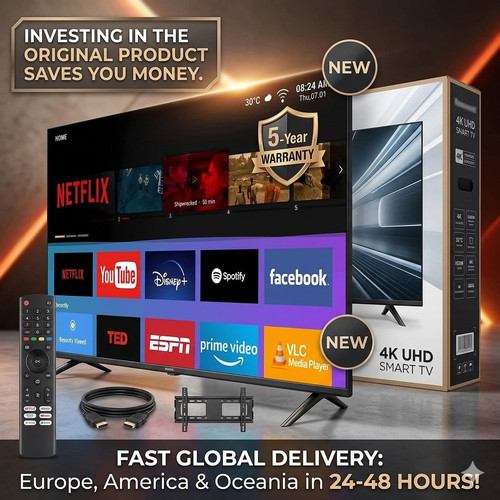 Téléviseur lcd haute - 4k,