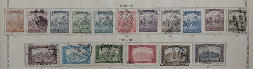 Timbres hongrie série - timbres,