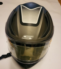 S-LINE Casque de moto kaki et noir Venge S441 Taille L
