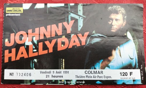 Ticket billet concert - ticket,