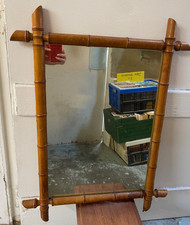 ANCIEN MIROIR BAMBOU DEBUT