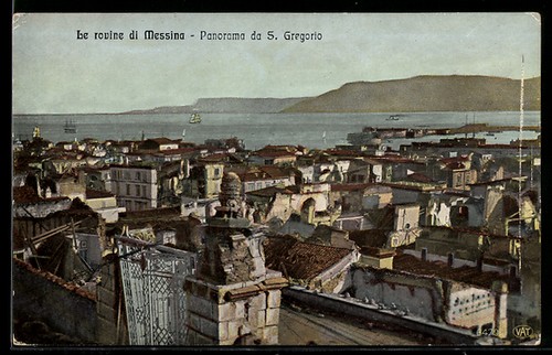 Messine rovine panorama - messine,,