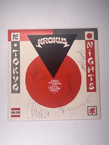 Krokus vinyle autographié - vinyle,