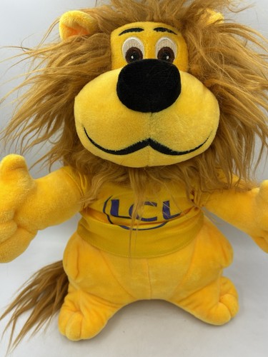 Peluche lion mascotte - peluche,
