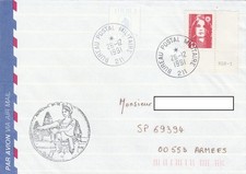 Lettre bureau postal - postal, militaire