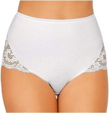 Slips Culotte Maxi Taille Haute Extensible De Femme Et Coton Élastique JADEA 07