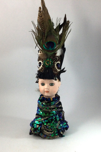Art doll figurine handcrafted - art,