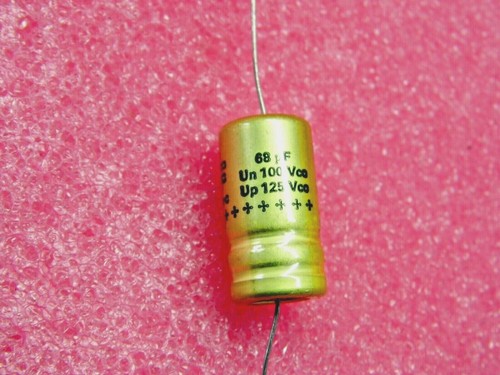 Lot condensateur chimique - x2:,