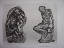 Sculptures d' Auguste RODIN    L'Idylle et celle qui fut Haulmière