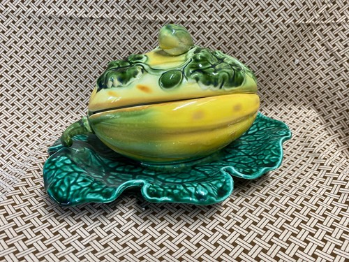 Barbotine melon compotier - melon,,