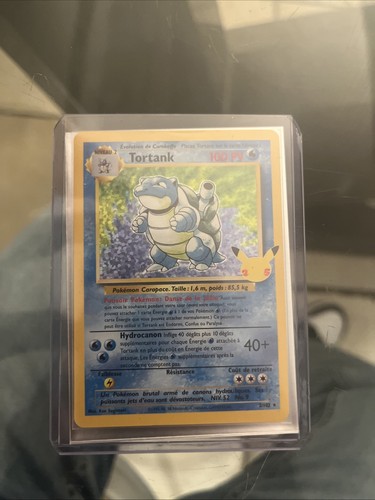 Carte pokémon tortank rare - carte,