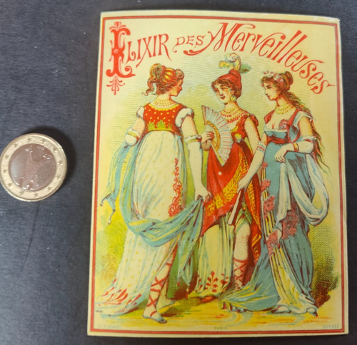 Ancienne rare étiquette - ancienne,
