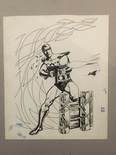 Amok - Dessin original - Antonio Canale - TBE