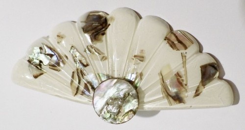 Broche bijou vintage grand - bijou,