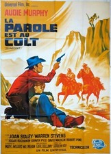 Affiche cinéma western LA