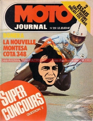Moto journal 251 test suzuki - 251,