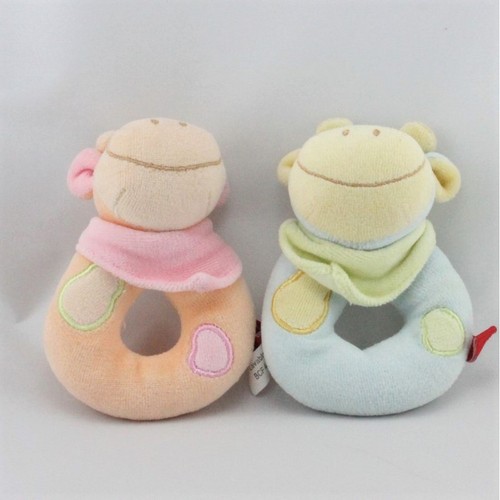 Doudou hochet vache - , girafe