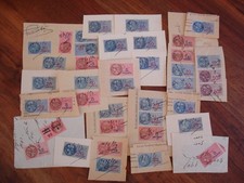 Lot d'environ 65 timbres