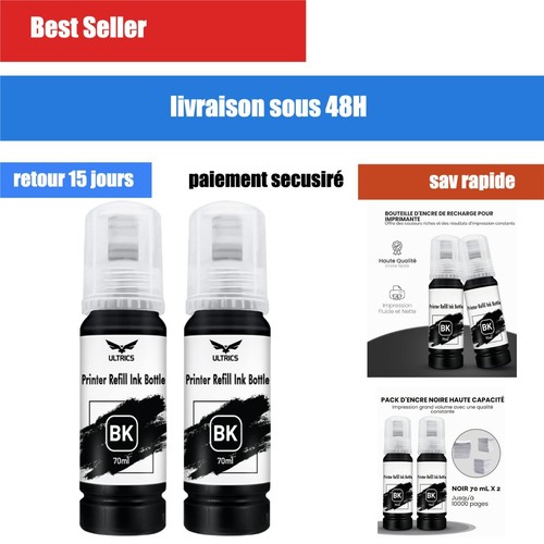 Encre noire ultrics 70 - noire,