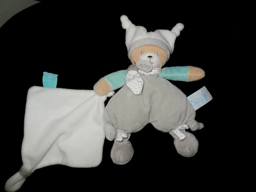 Doudou peluche ours - peluche,